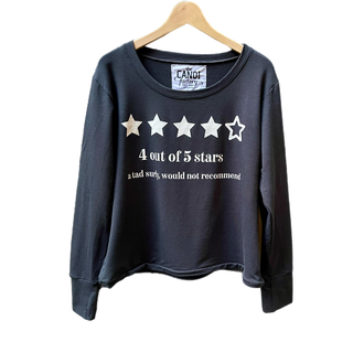 4 out of 5 stars - bamboo sweatshirt