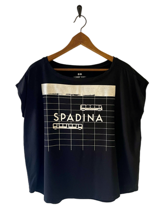 Spadina station - black
