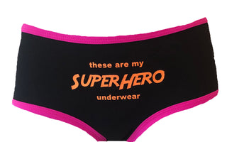 Superhero underwear (pink)